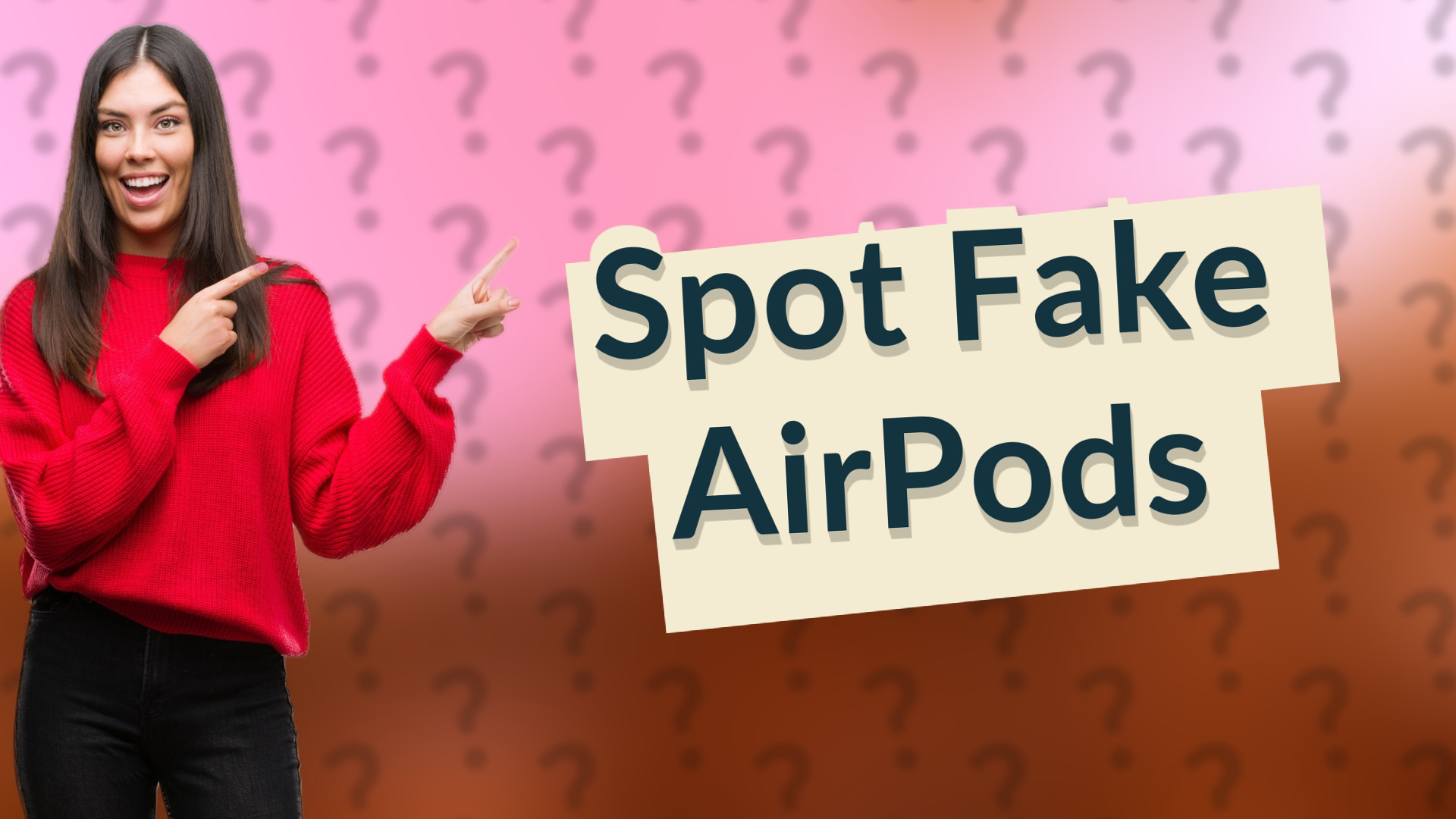 Spot Fake AirPods