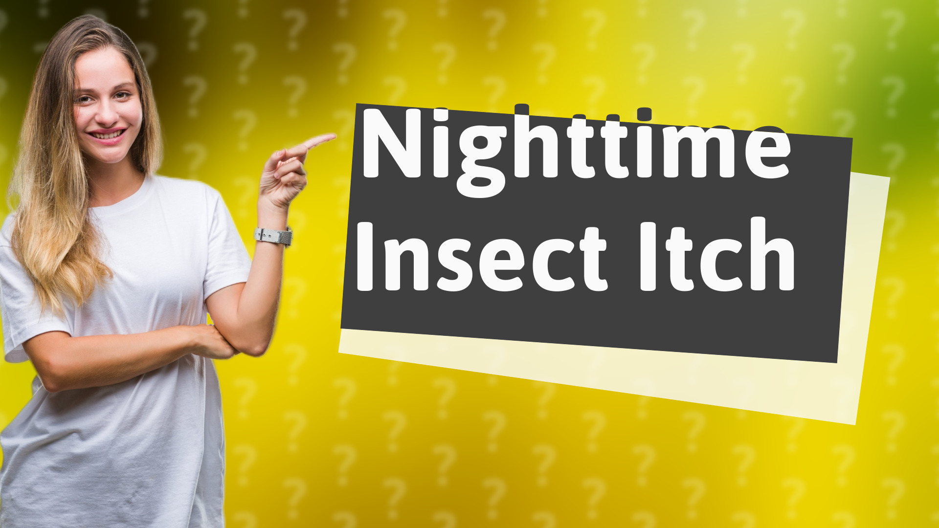 Nighttime Insect Itch