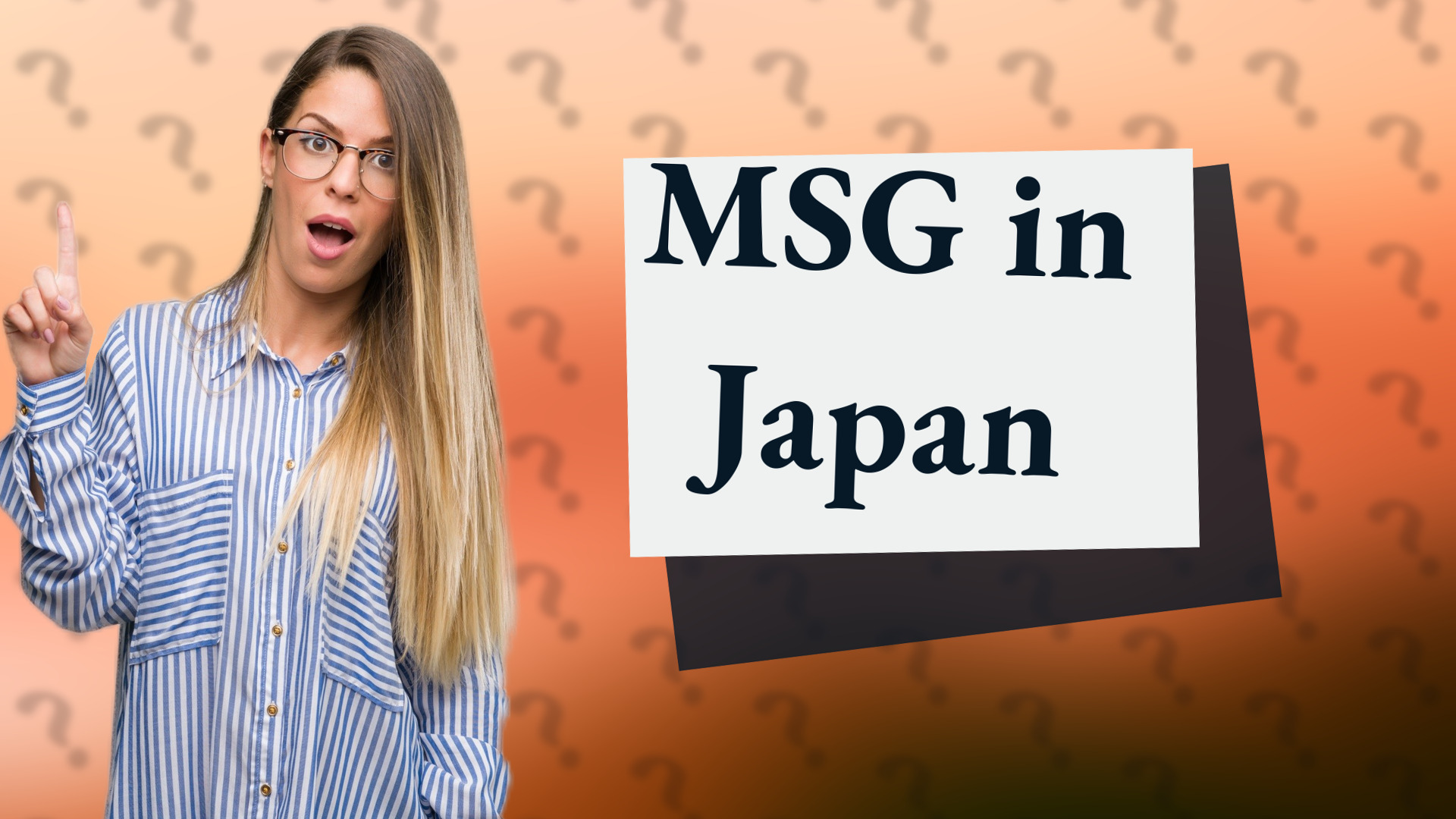 MSG in Japan