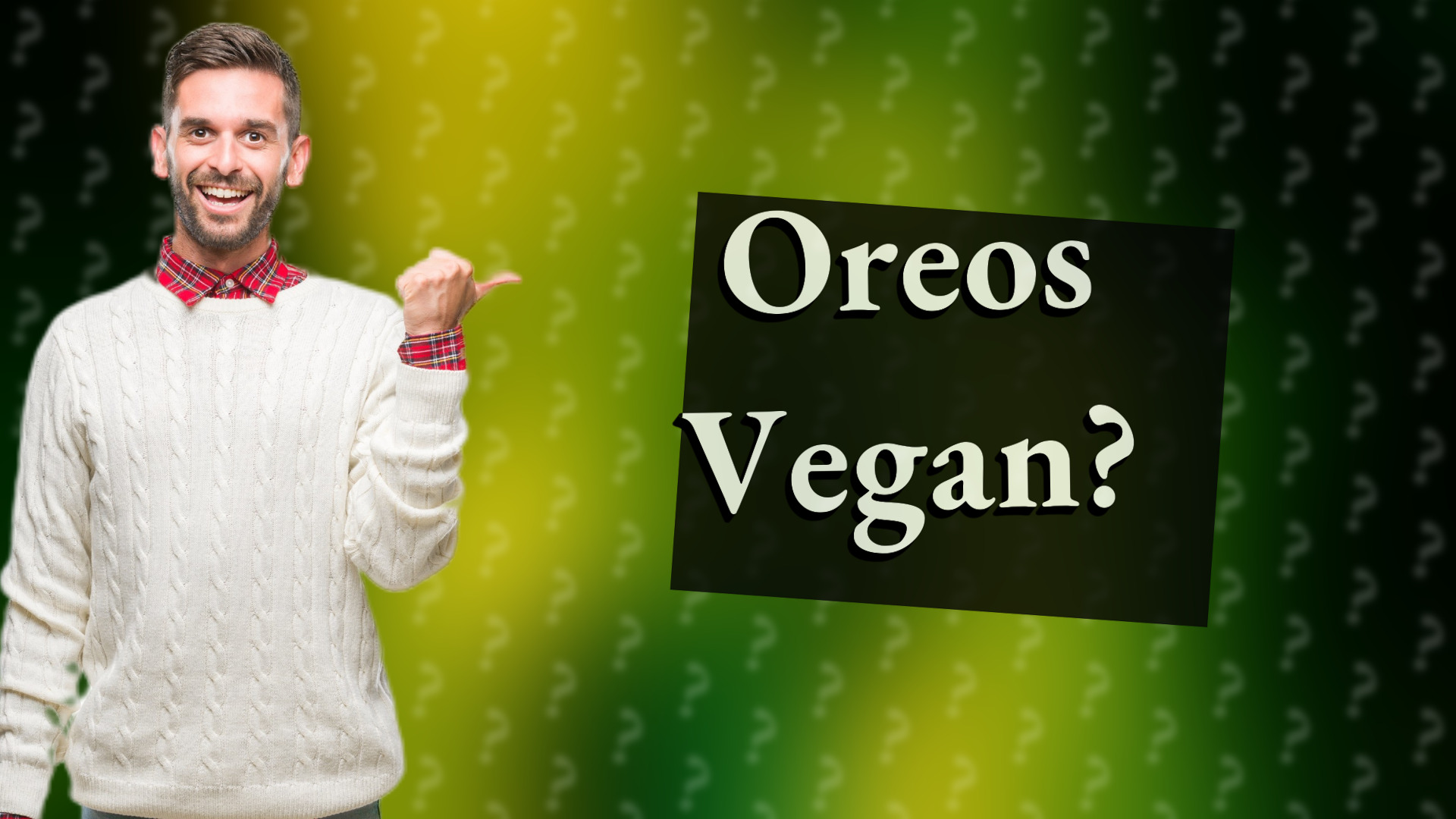 Oreos Vegan?