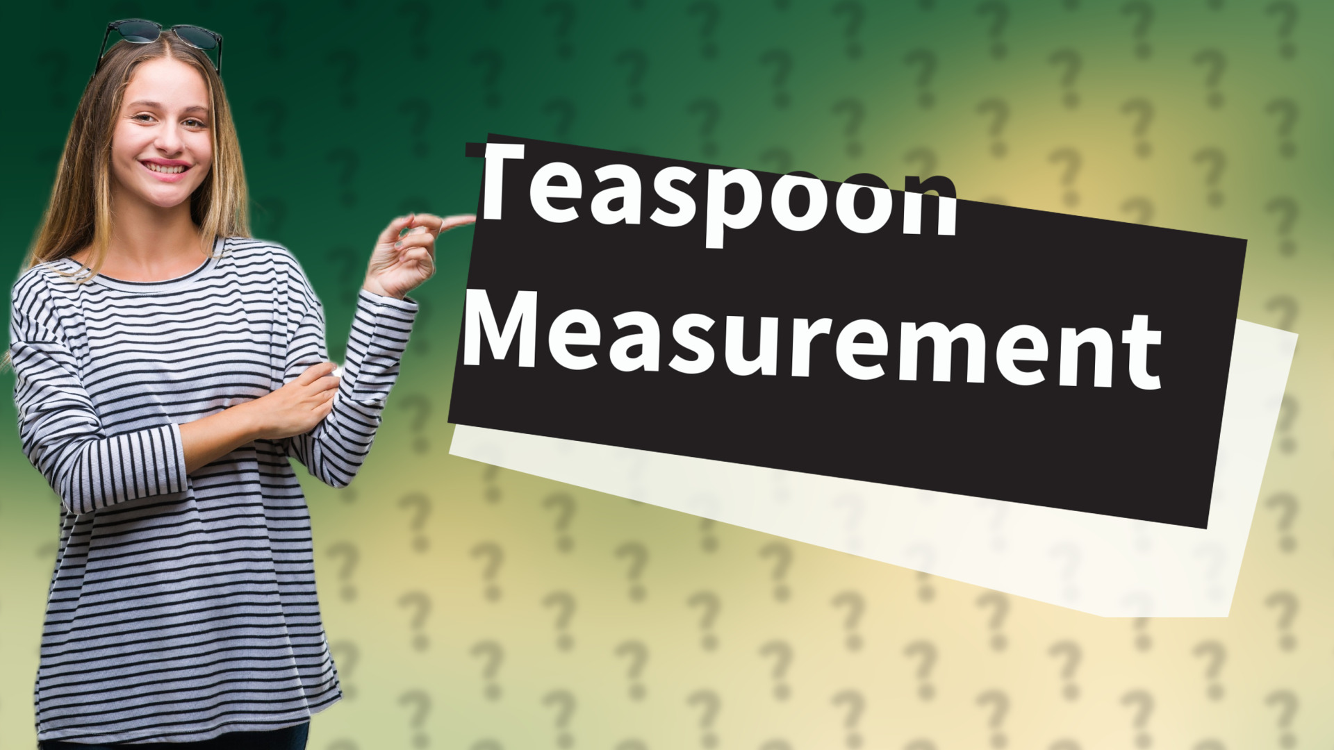 Teaspoon Measurement