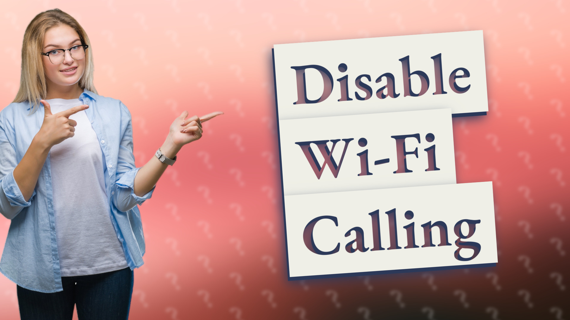 Disable Wi-Fi Calling