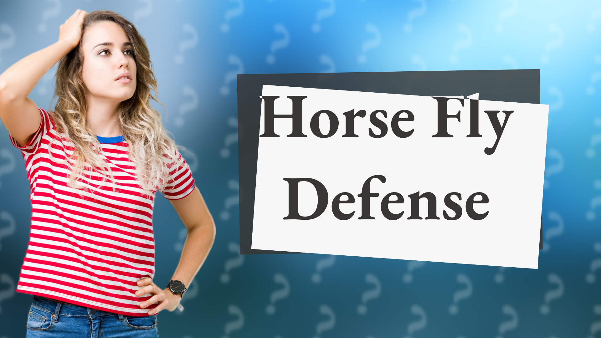 Horse Fly Defense