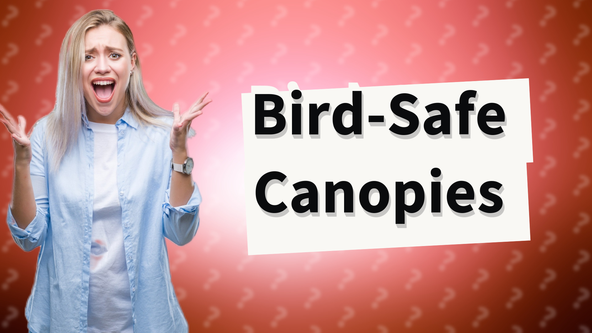 Bird-Safe Canopies