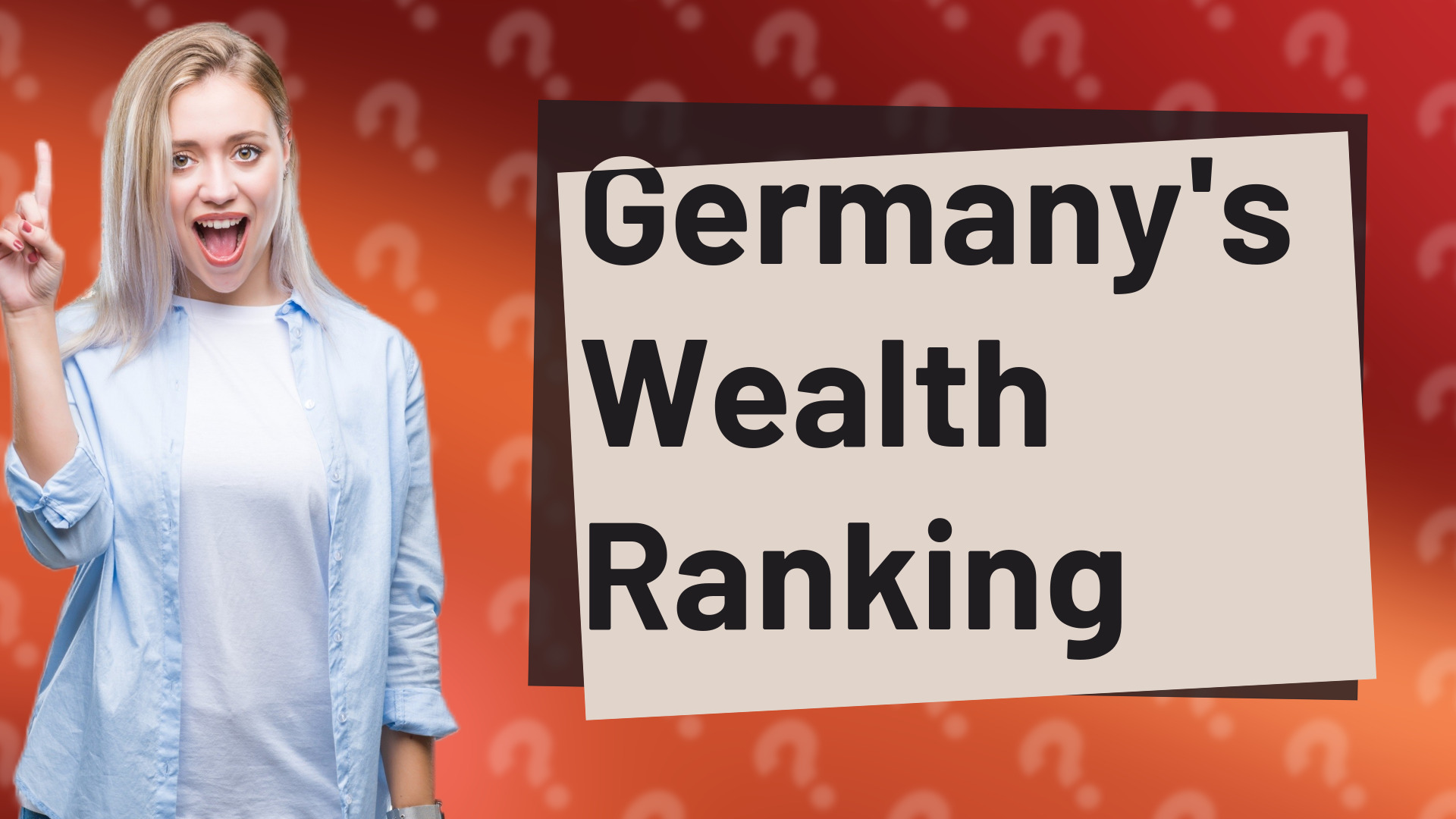 Germany's Wealth Ranking