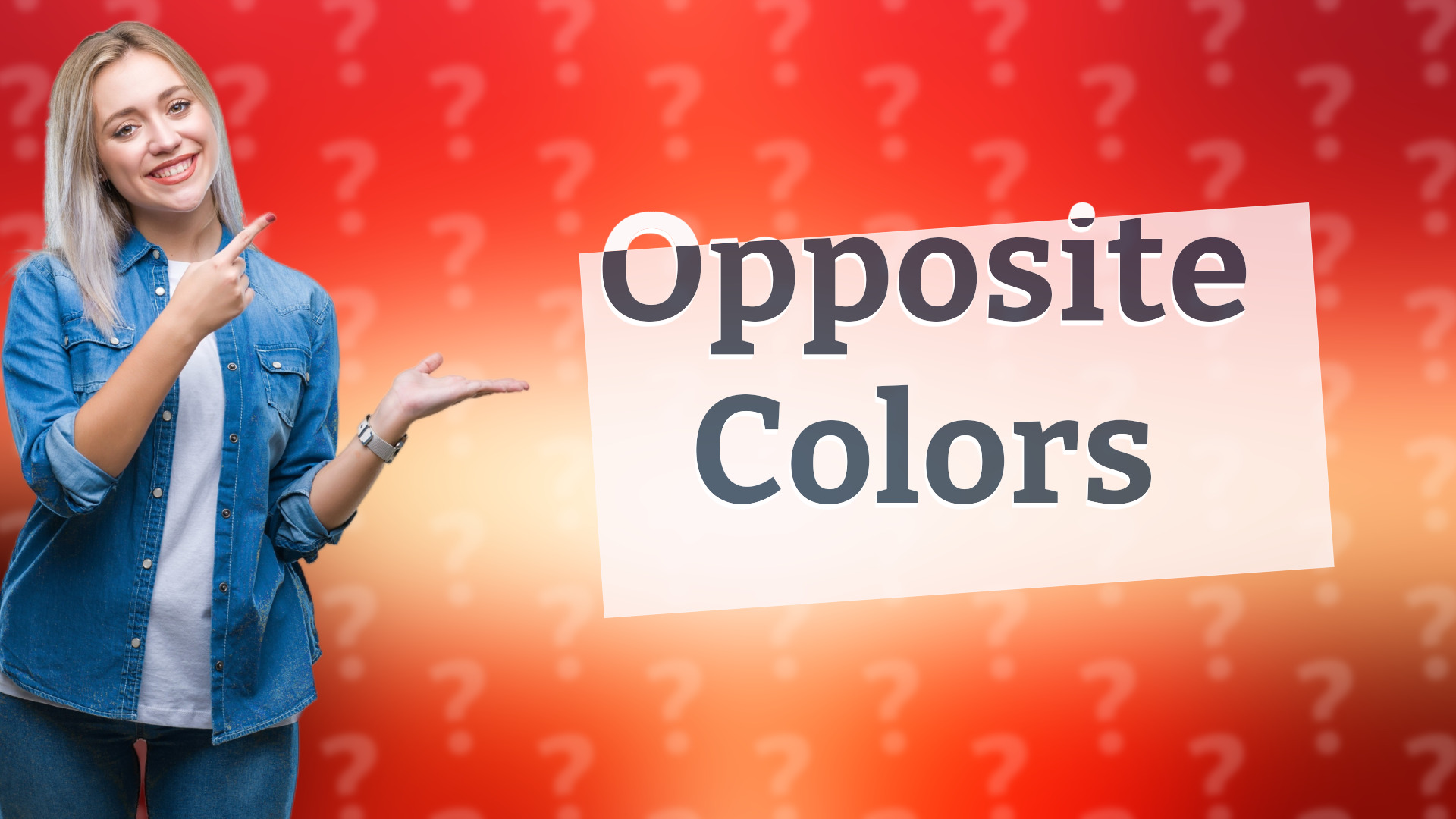 Opposite Colors