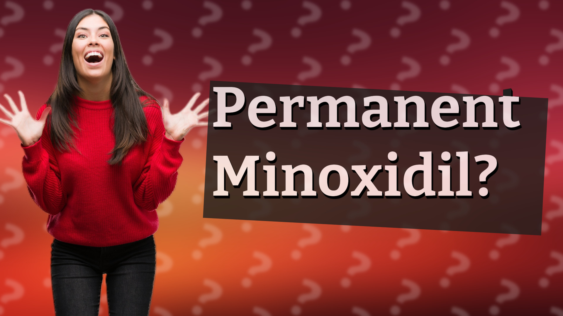 Permanent Minoxidil?
