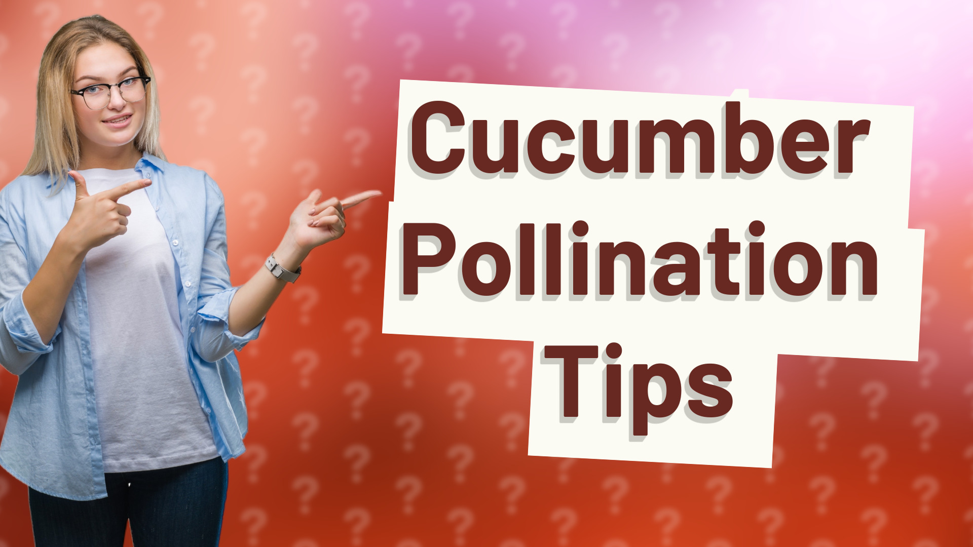 Cucumber Pollination Tips