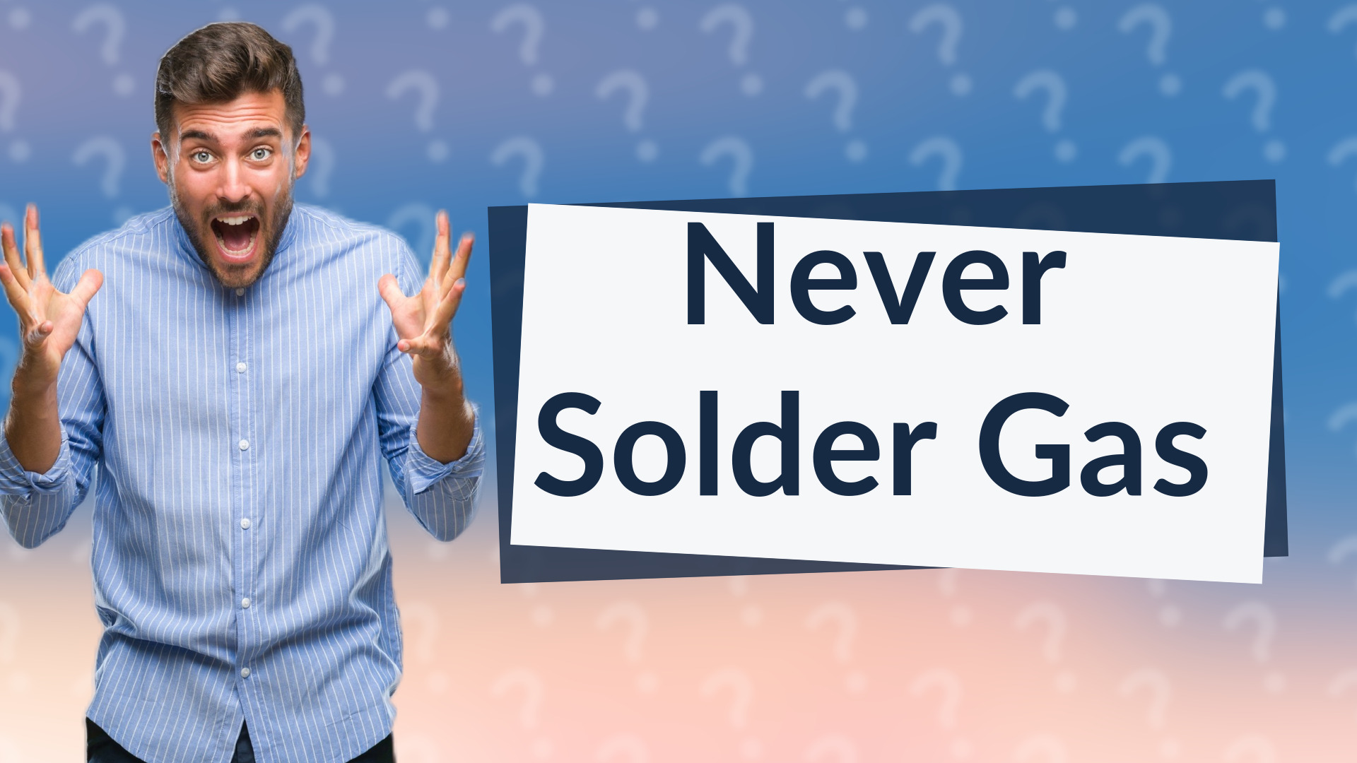 Never Solder Gas
