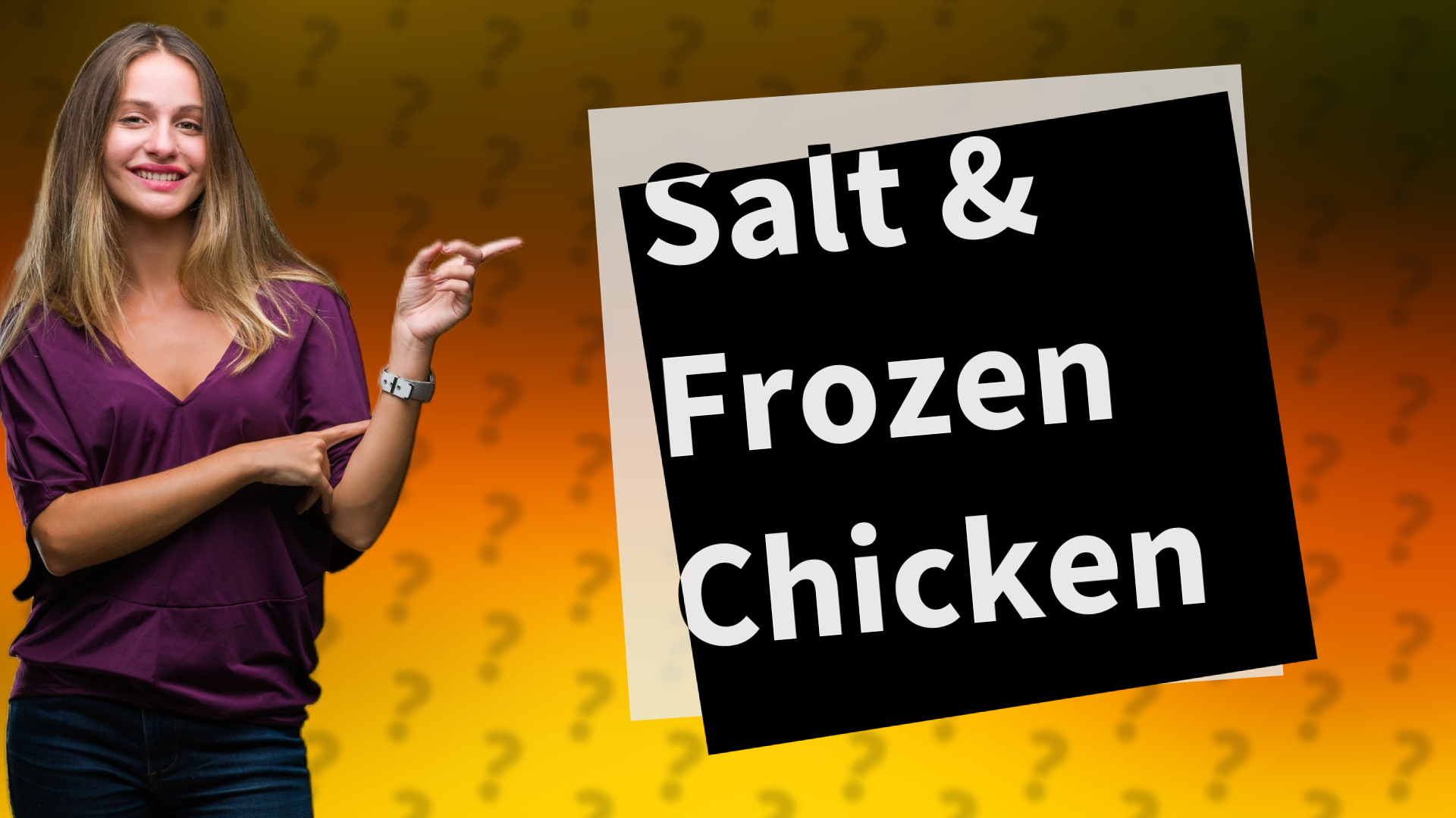 Salt & Frozen Chicken