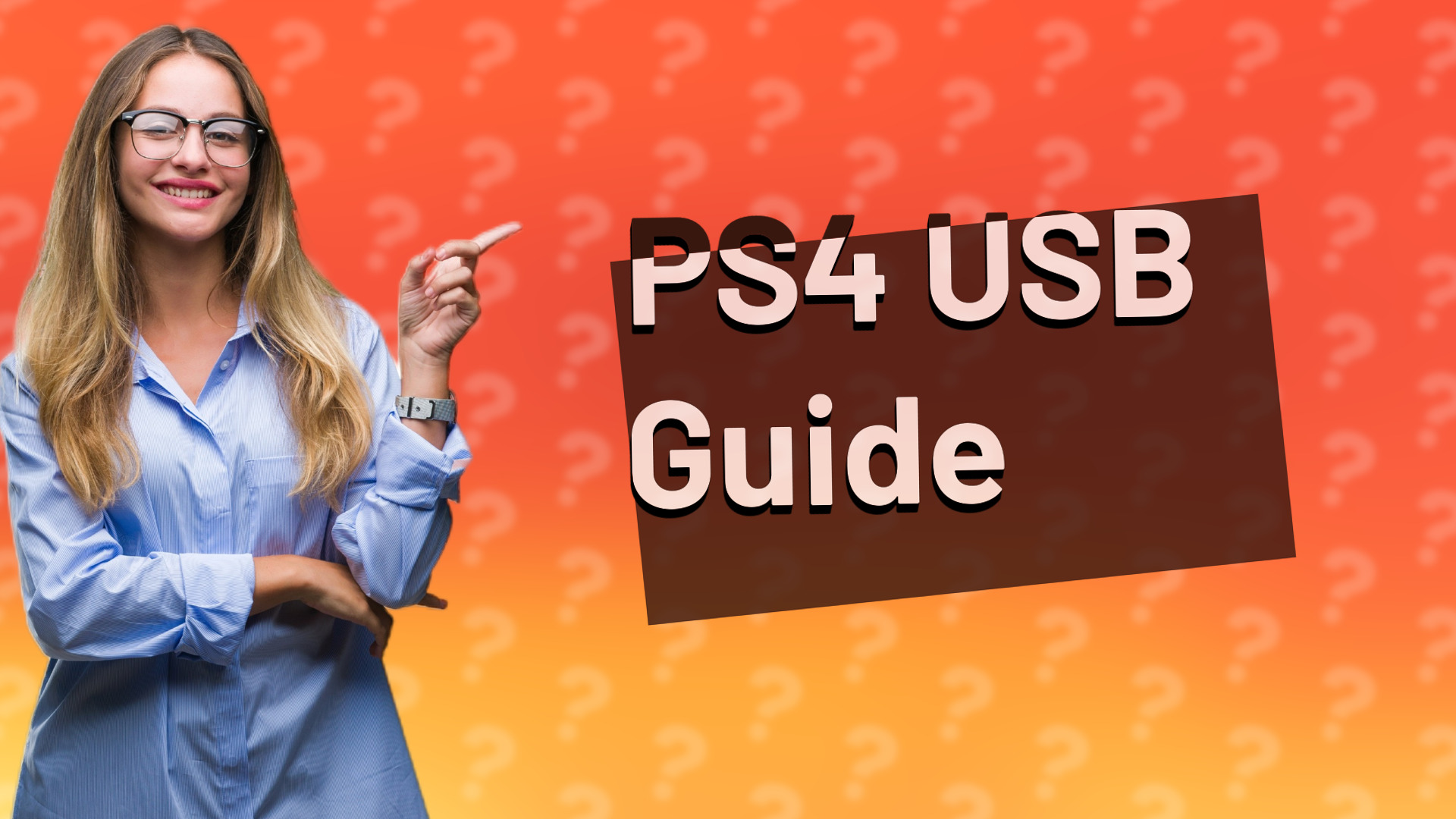 PS4 USB Guide