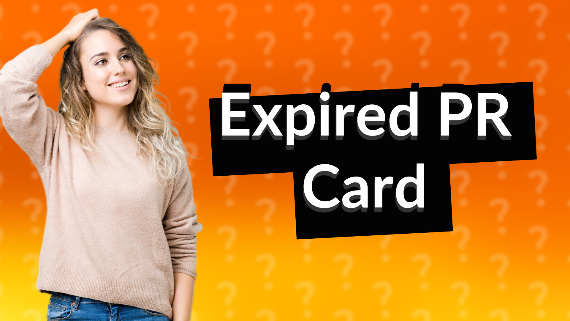 Expired PR Card