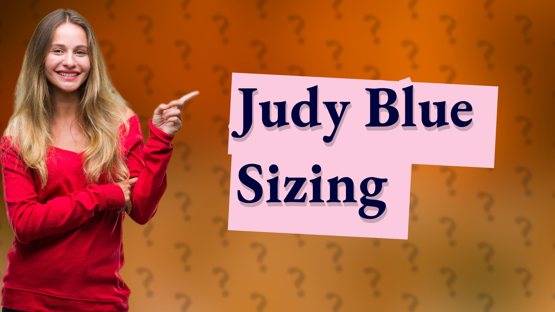 Judy Blue Sizing