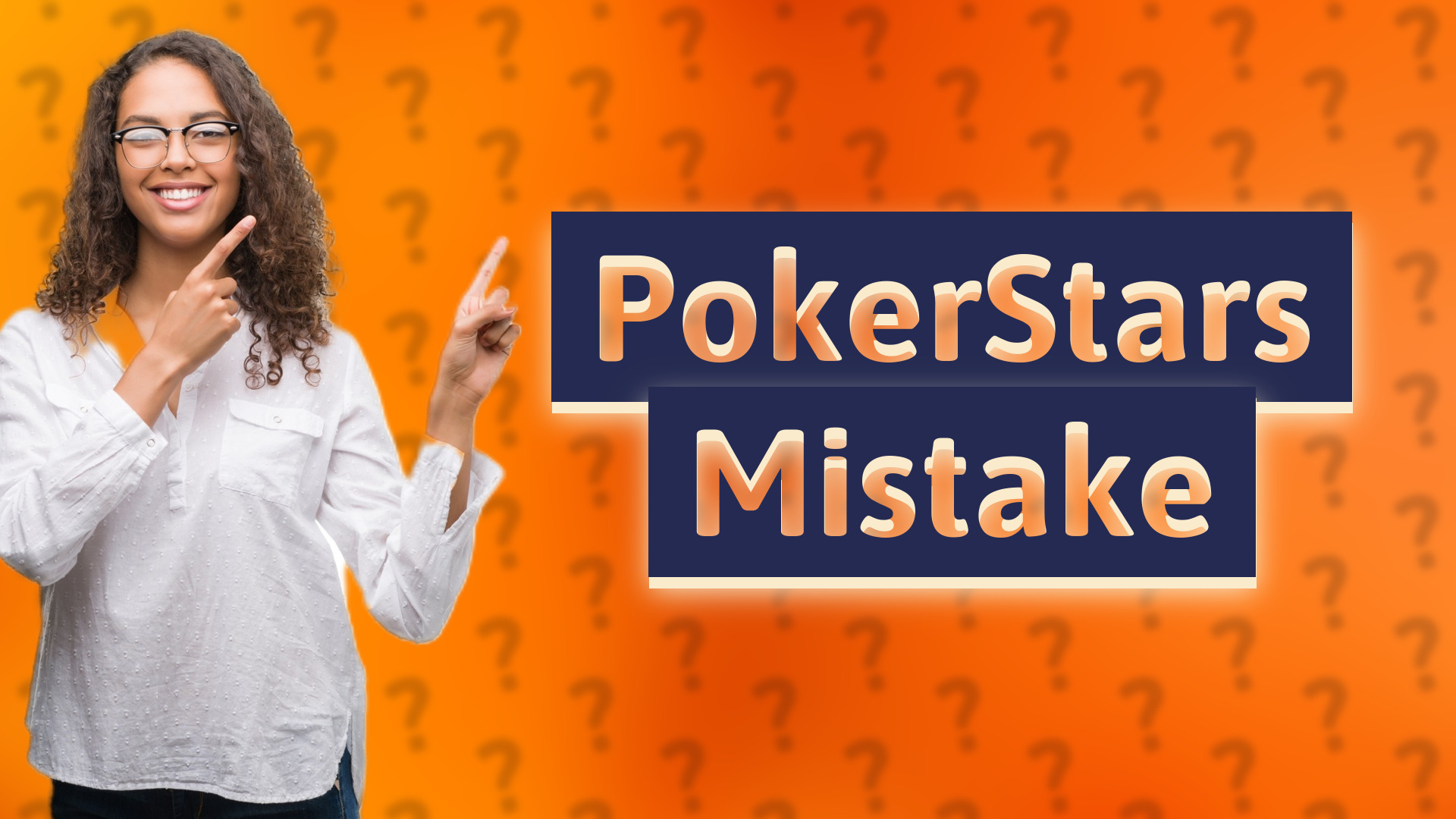PokerStars Mistake