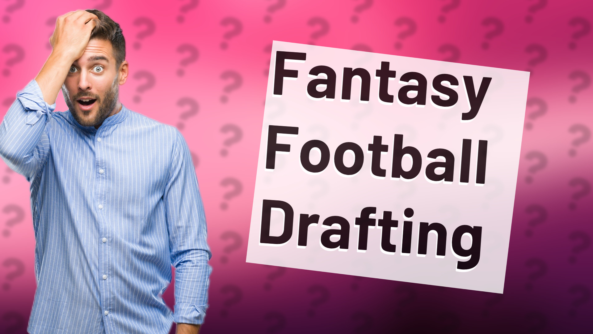 Fantasy Football Drafting