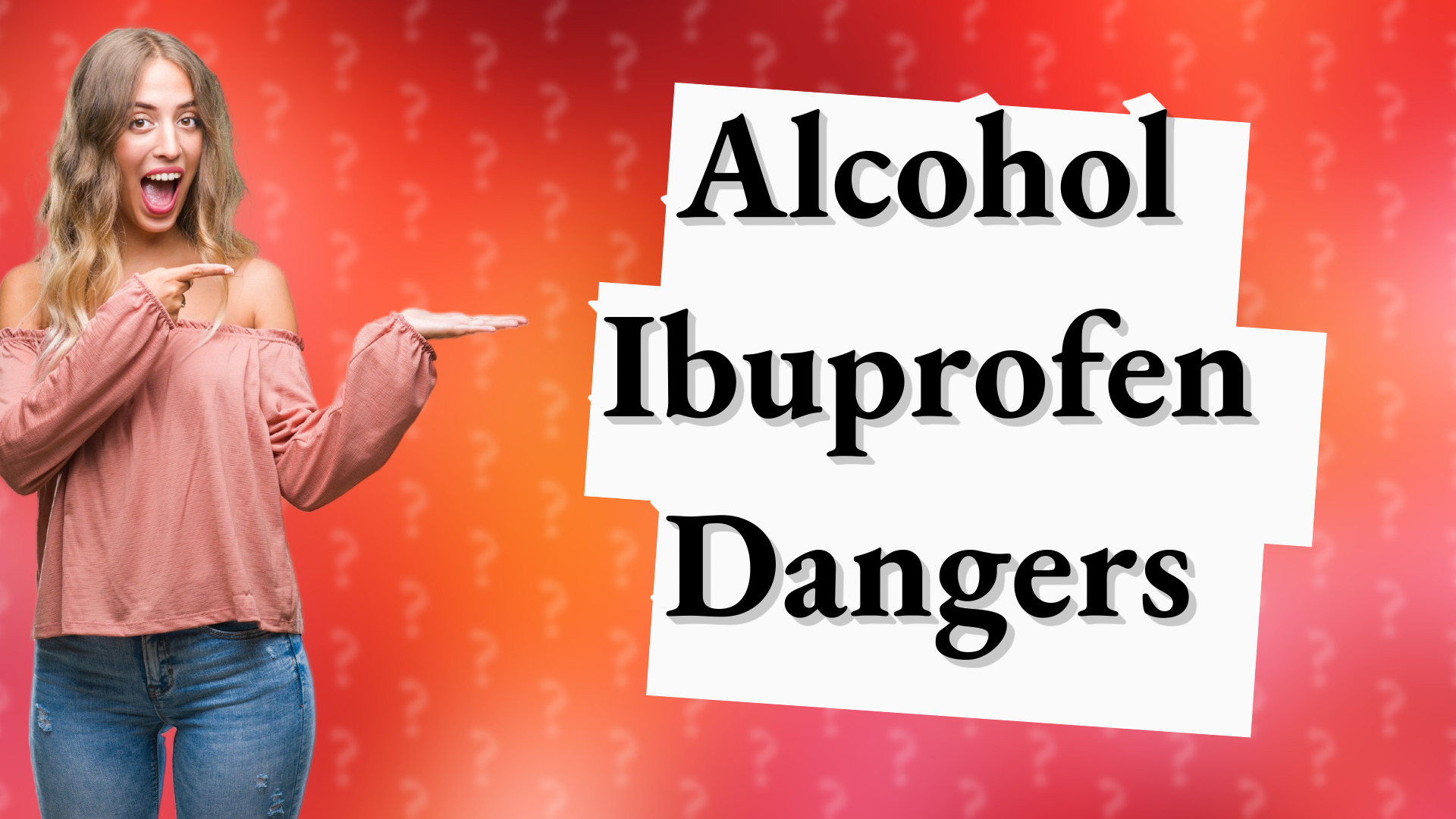 Alcohol Ibuprofen Dangers