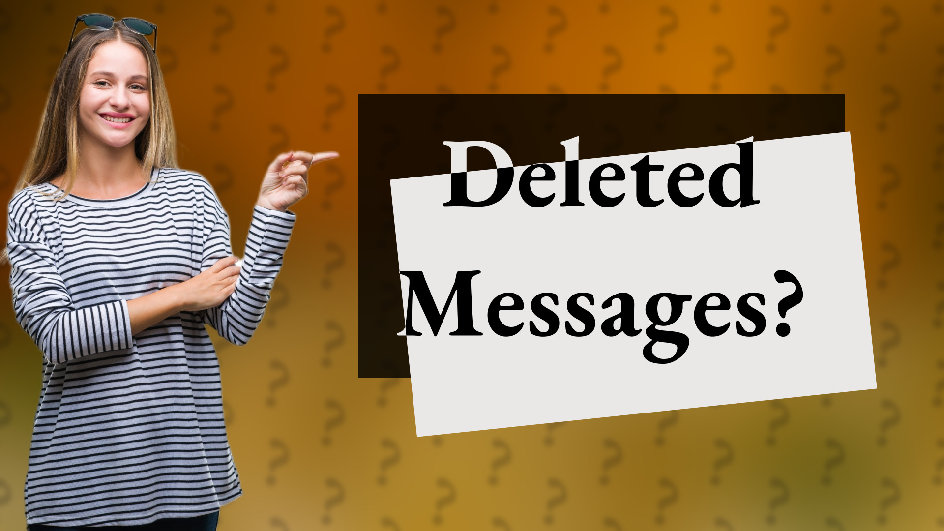 Deleted Messages?