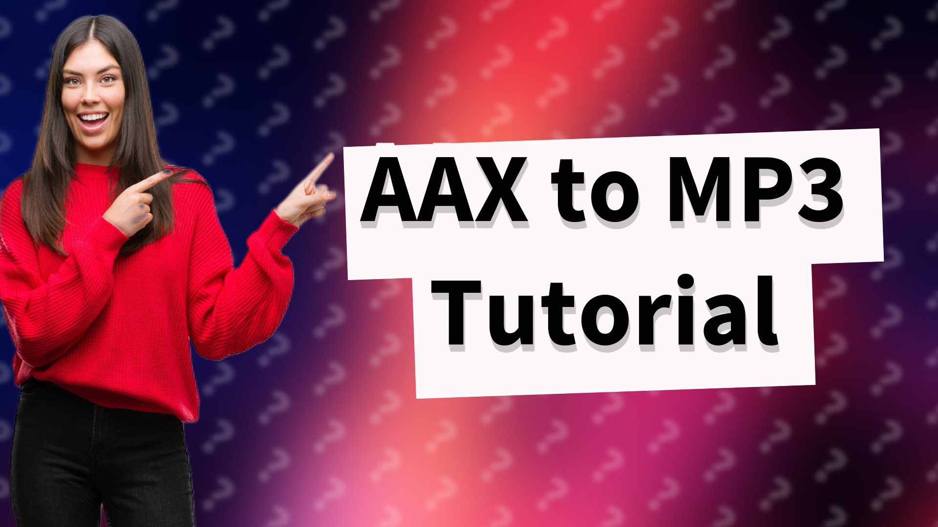 AAX to MP3 Tutorial