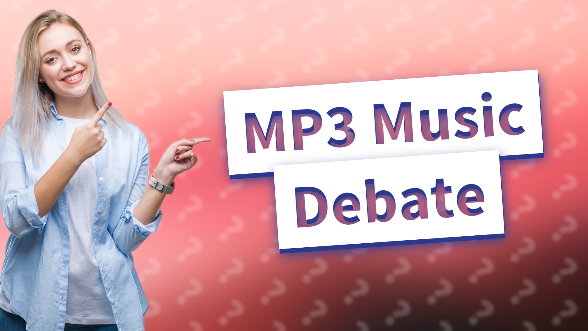 MP3 Music Debate