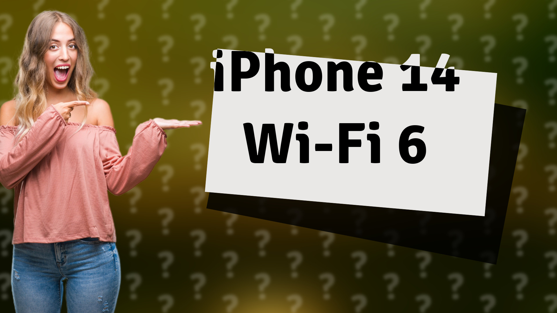 iPhone 14 Wi-Fi 6