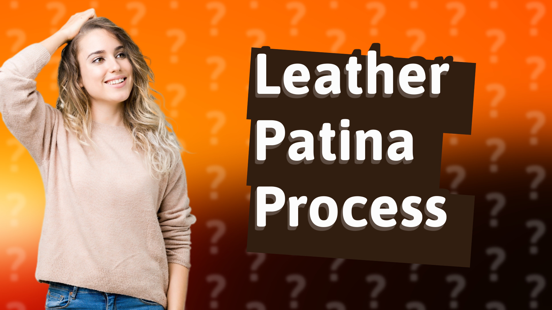 Leather Patina Process