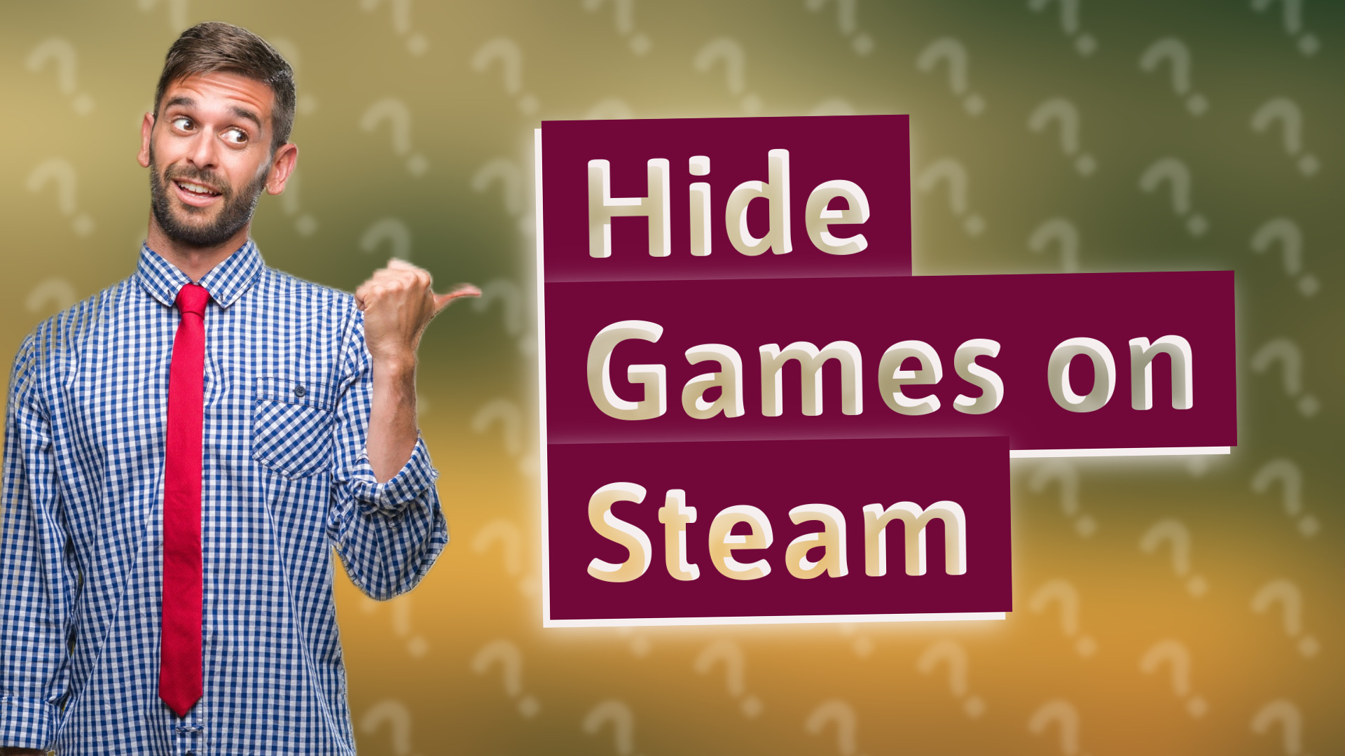 Hide Games on Steam