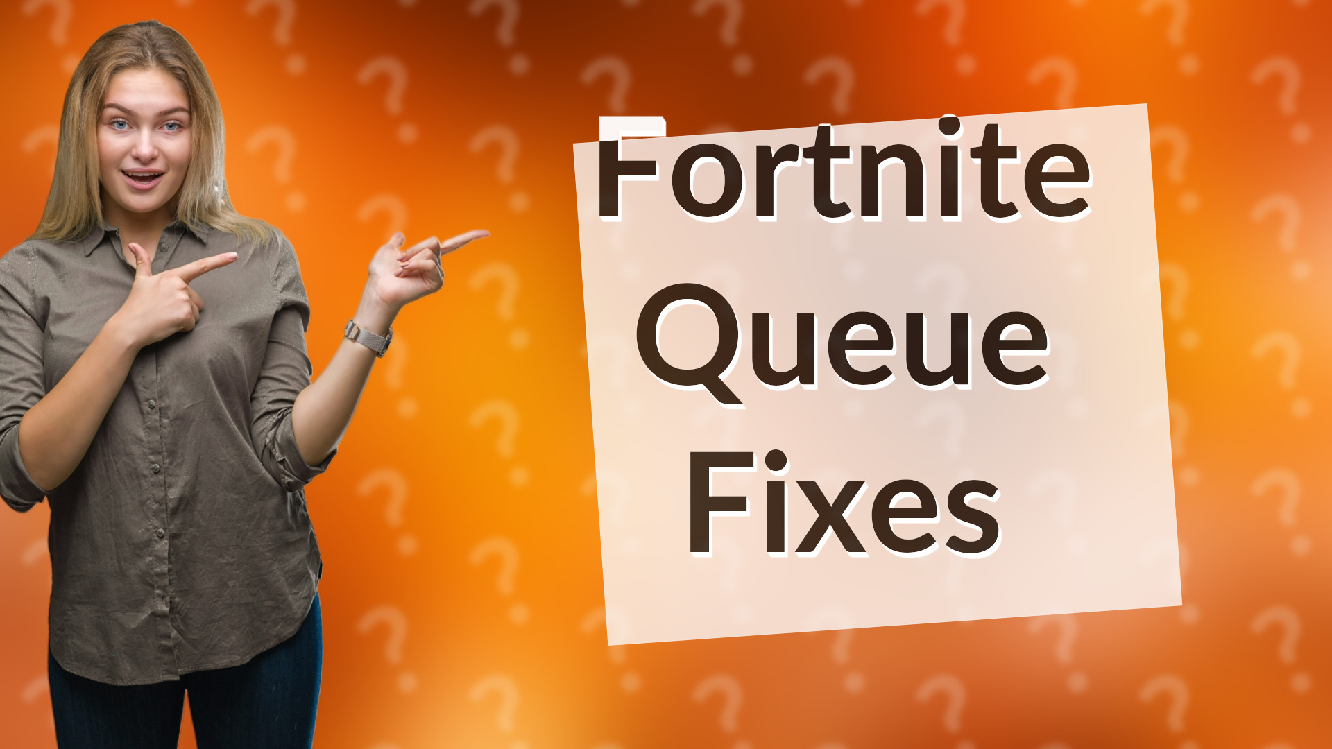 Fortnite Queue Fixes