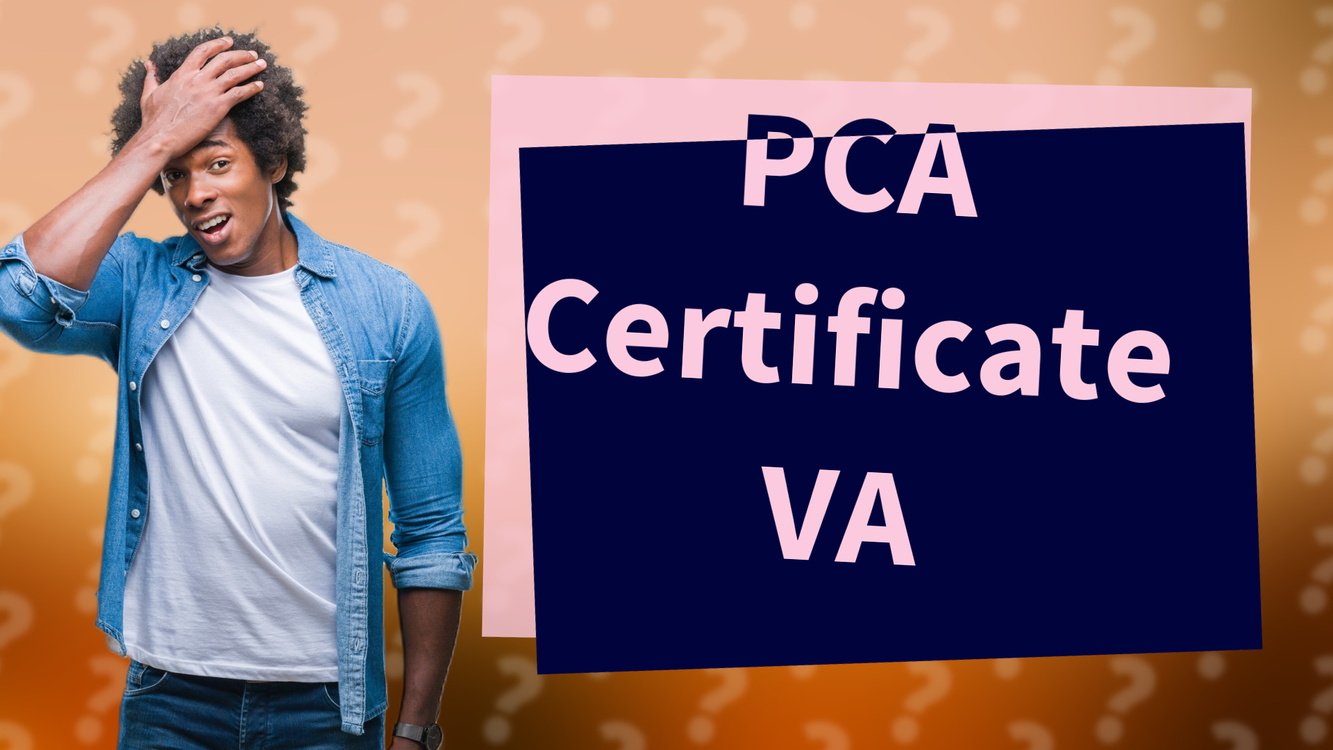 PCA Certificate VA