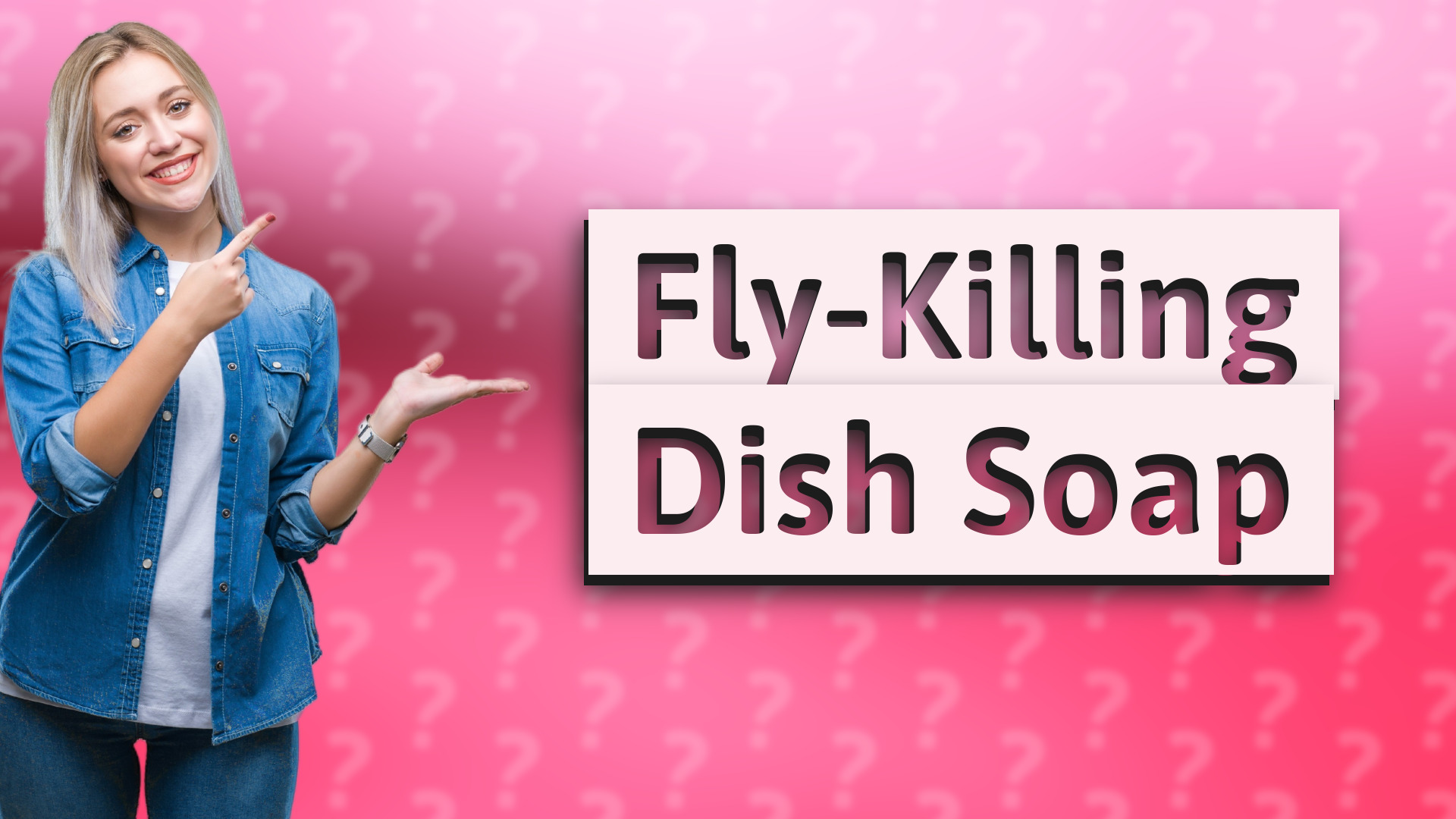 Fly-Killing Dish Soap