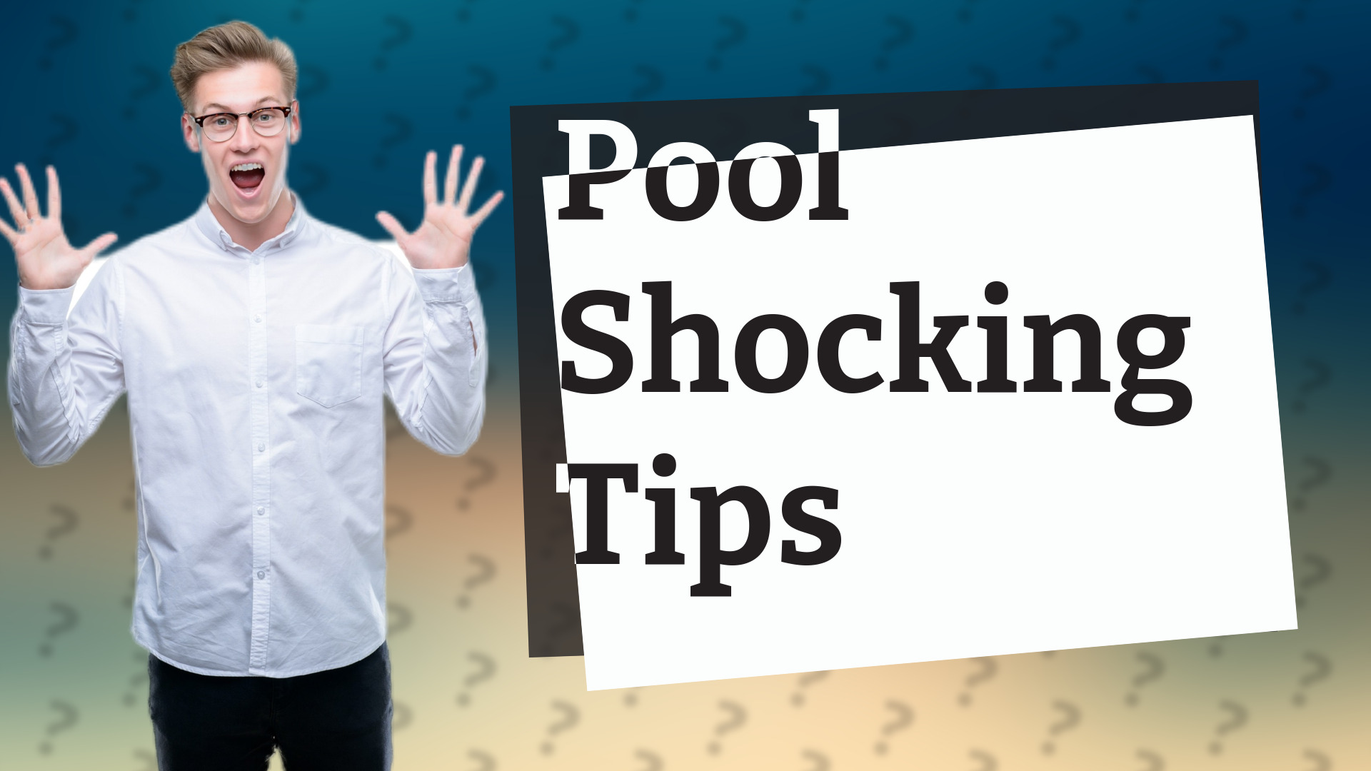 Pool Shocking Tips