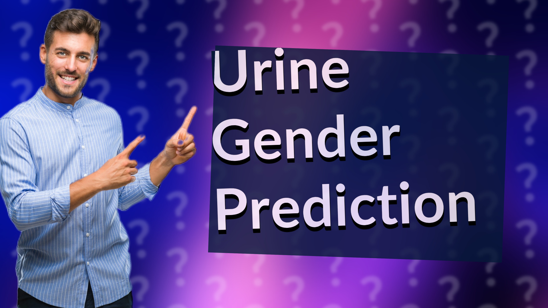 Urine Gender Prediction