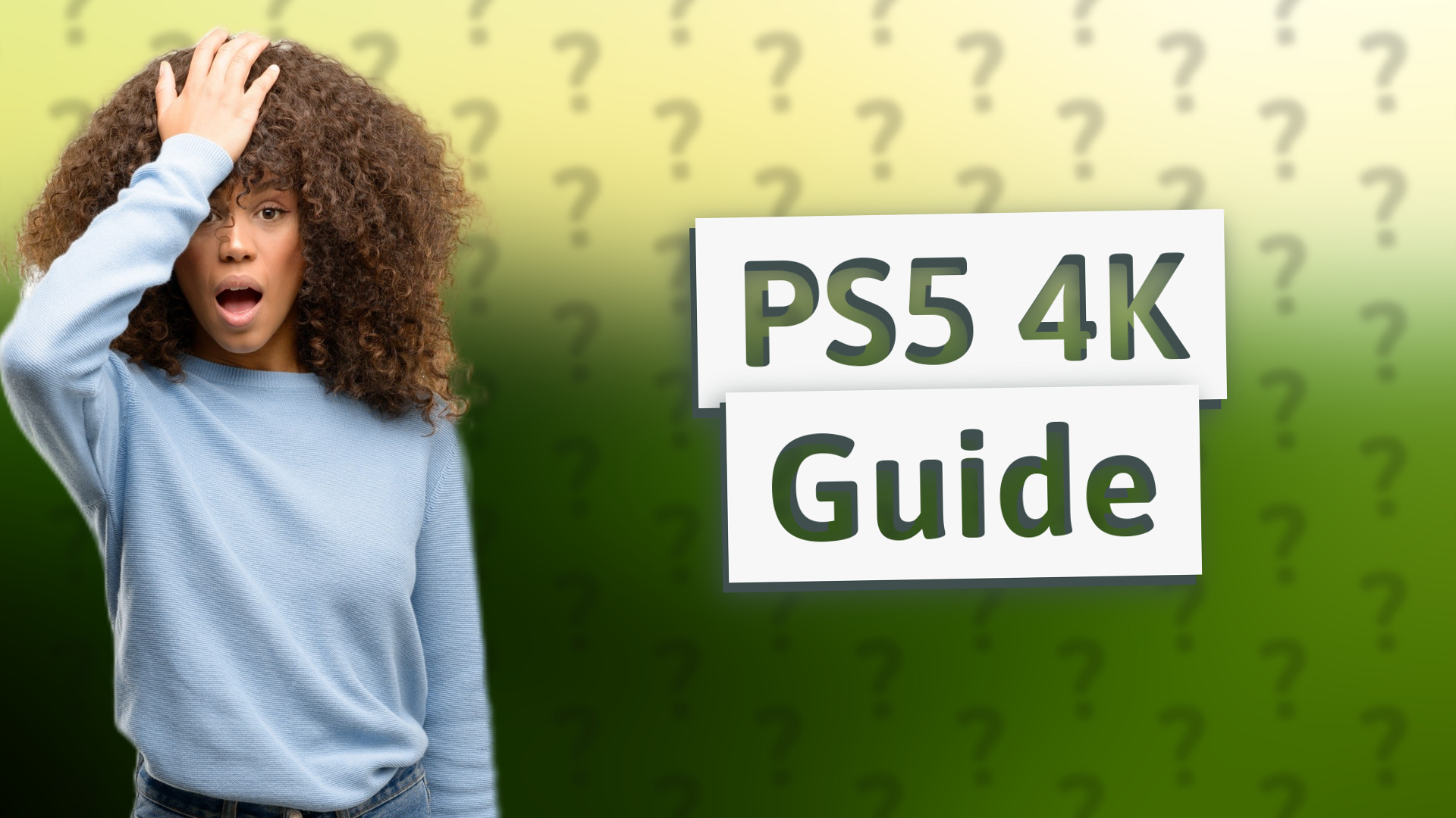 PS5 4K Guide