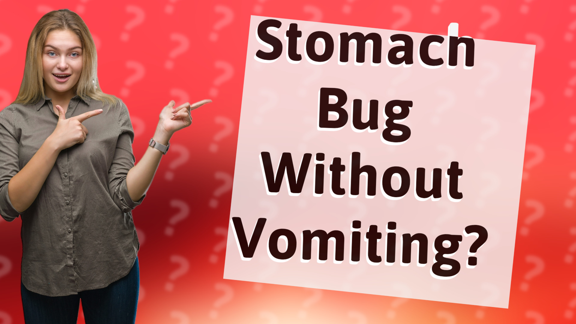 Stomach Bug Without Vomiting?