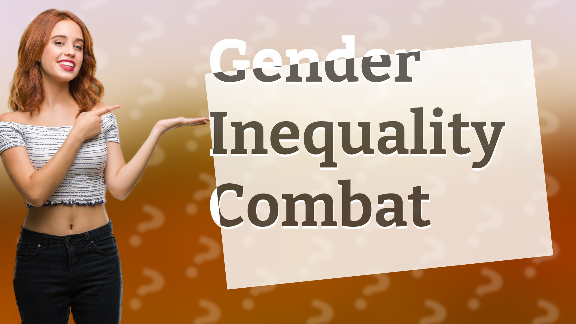 Gender Inequality Combat