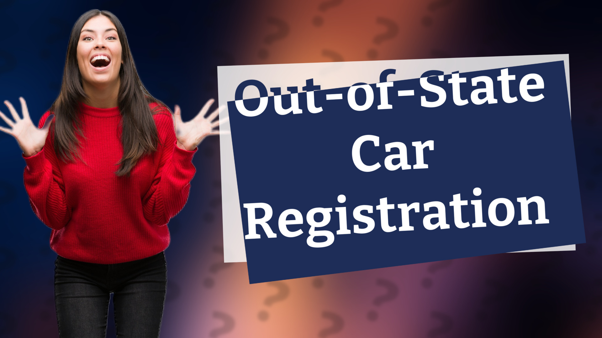 Out-of-State Car Registration