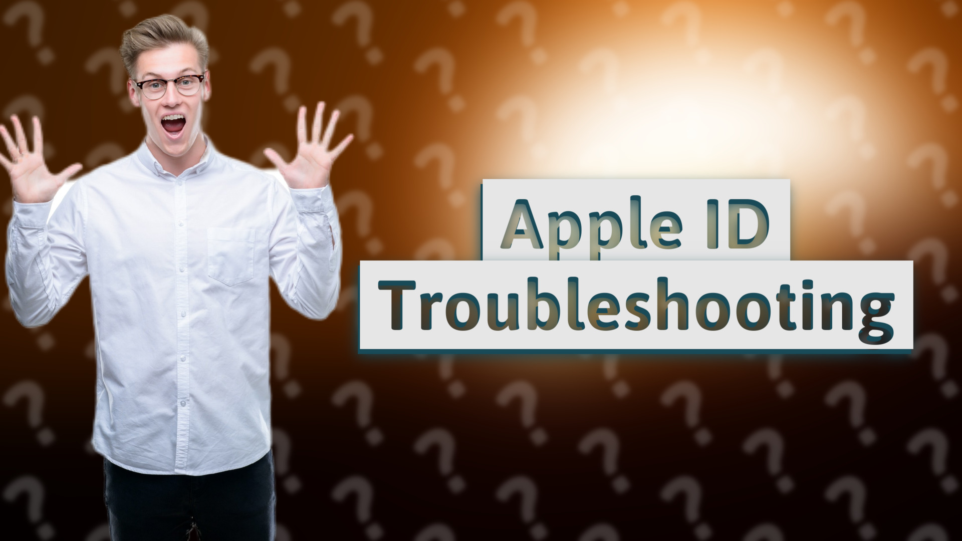 Apple ID Troubleshooting