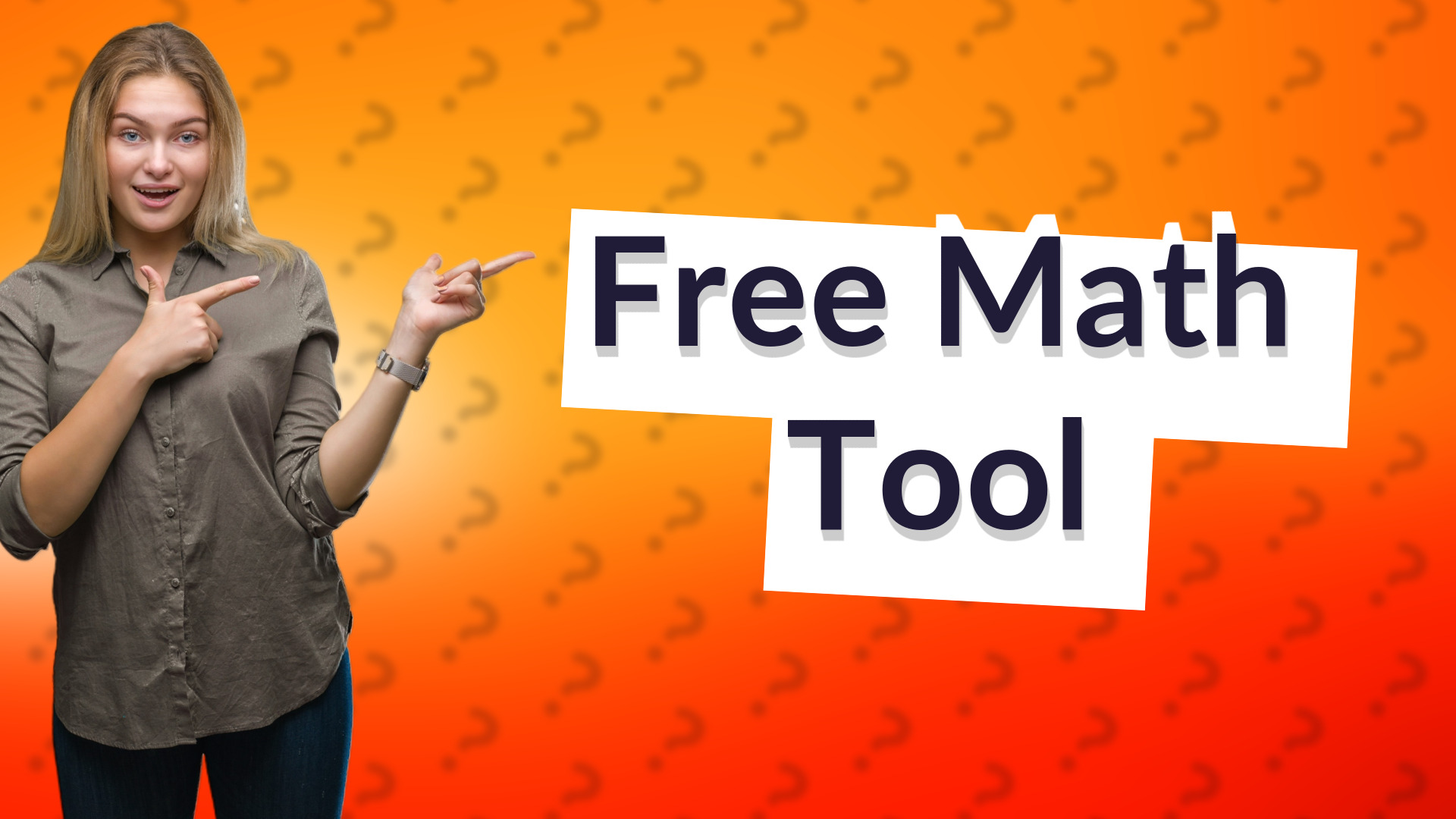 Free Math Tool