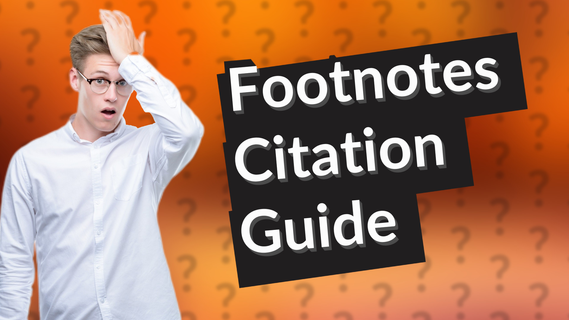Footnotes Citation Guide