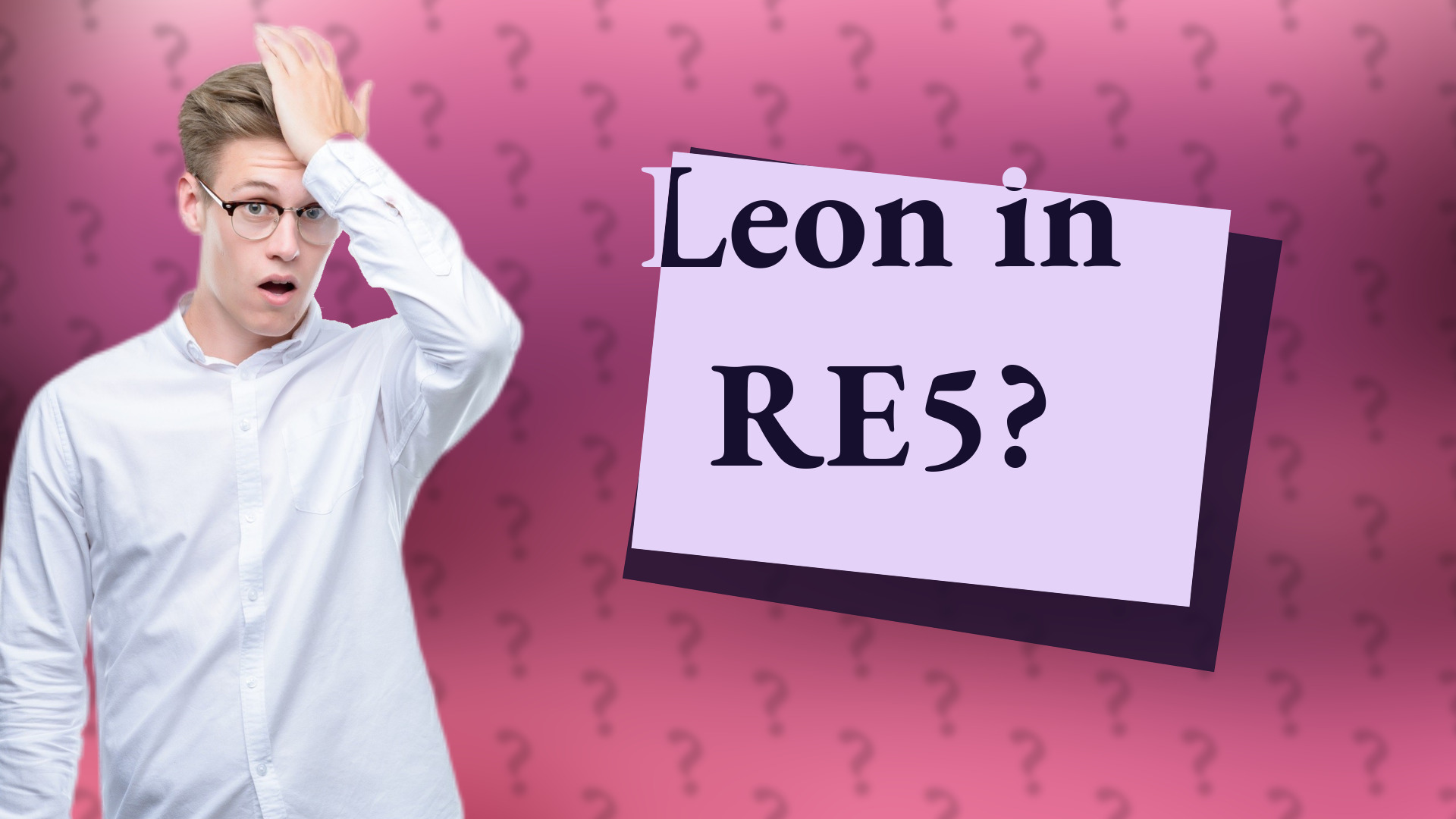 Leon in RE5?