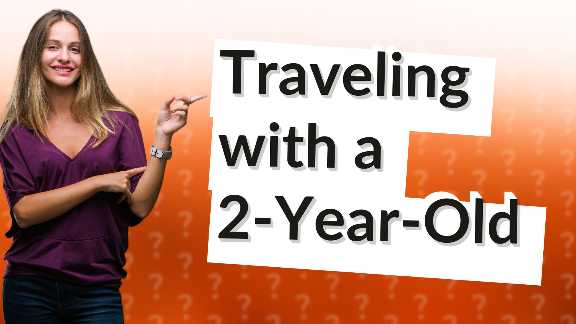 Traveling with a 2-Year-Old