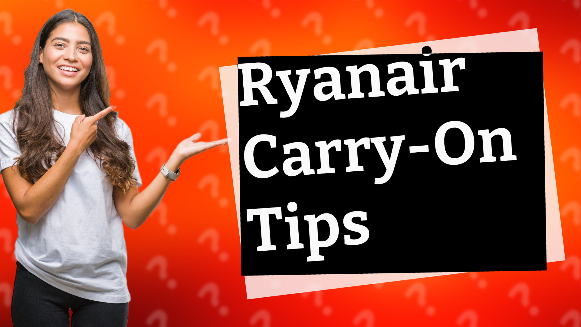 Ryanair Carry-On Tips