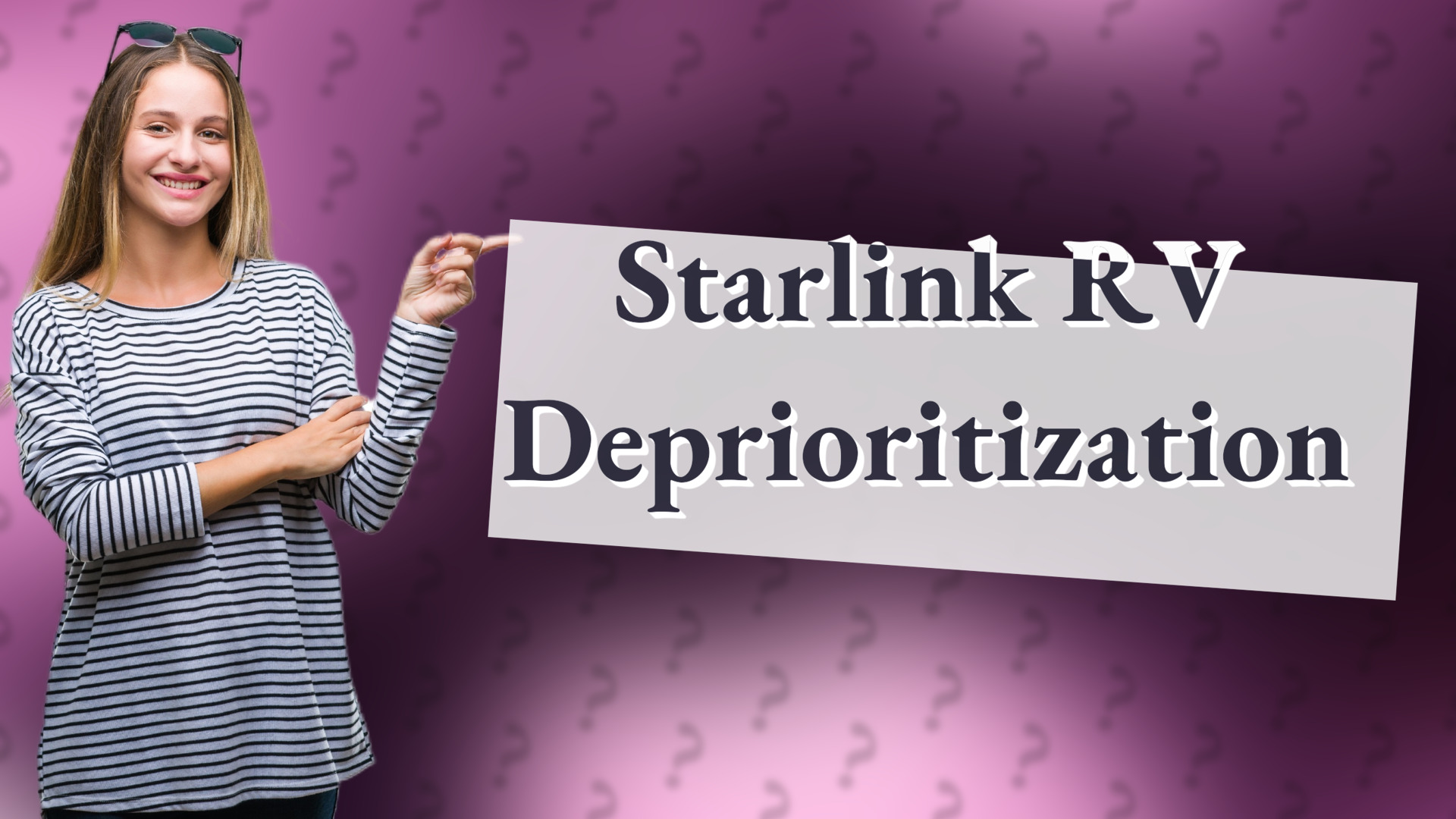 Starlink RV Deprioritization