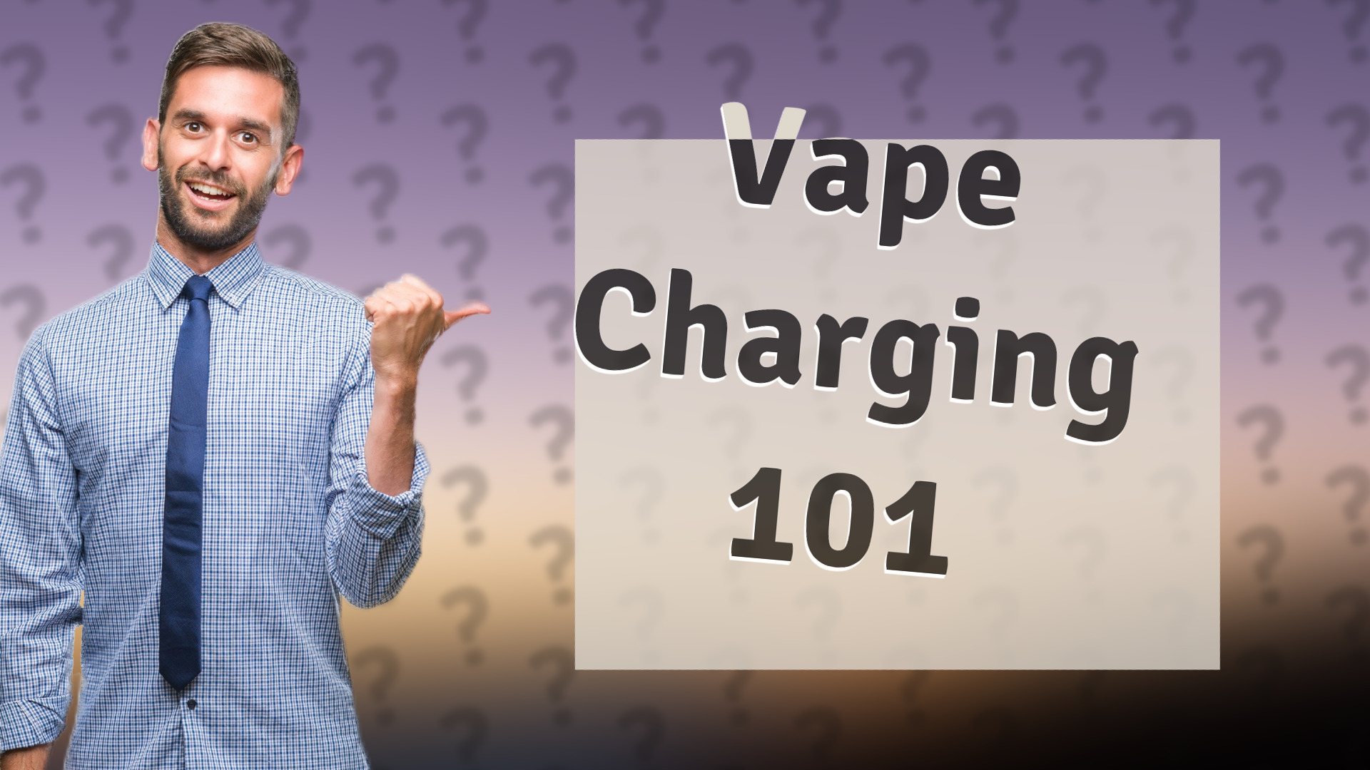 Vape Charging 101