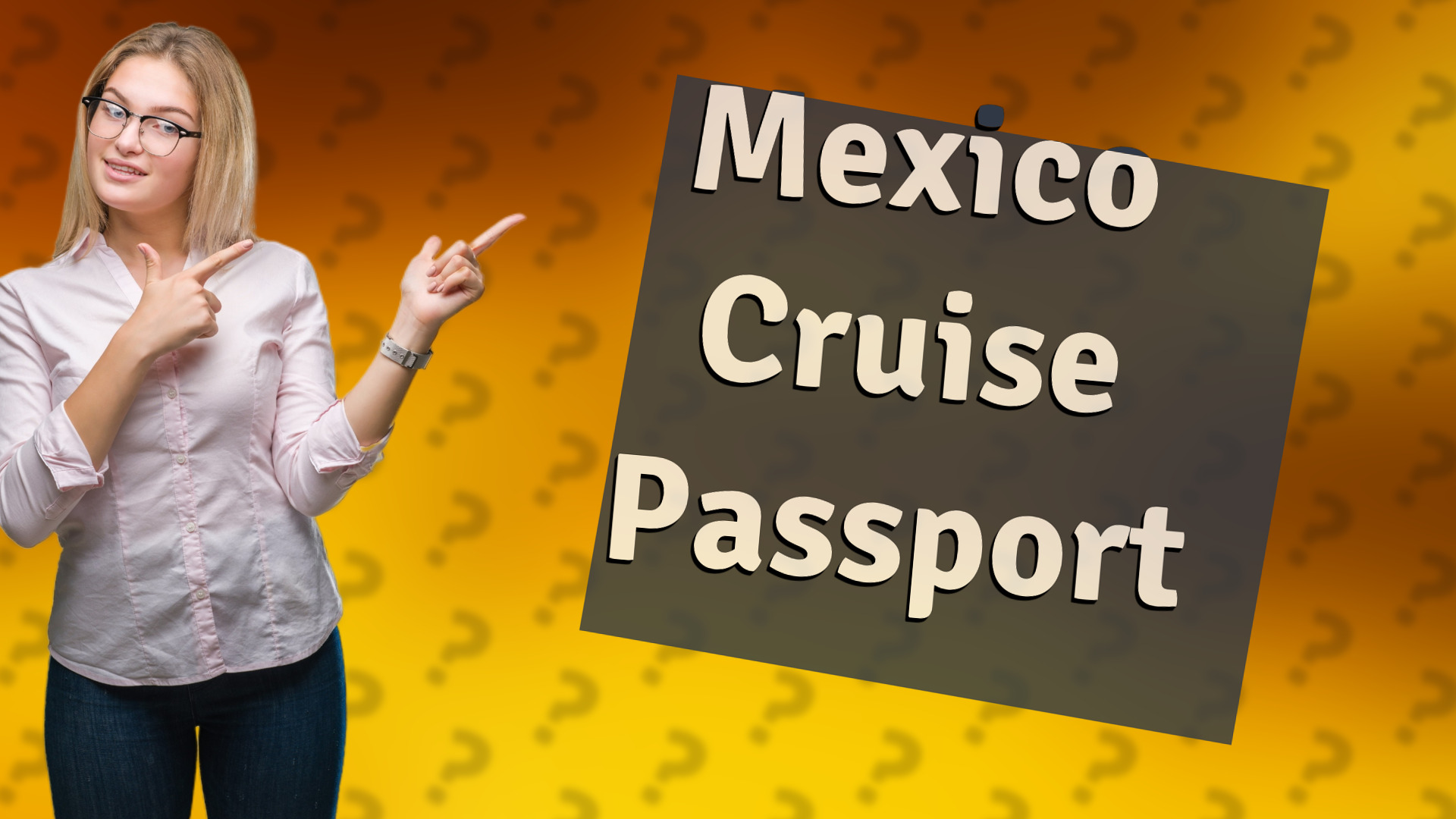 Mexico Cruise Passport