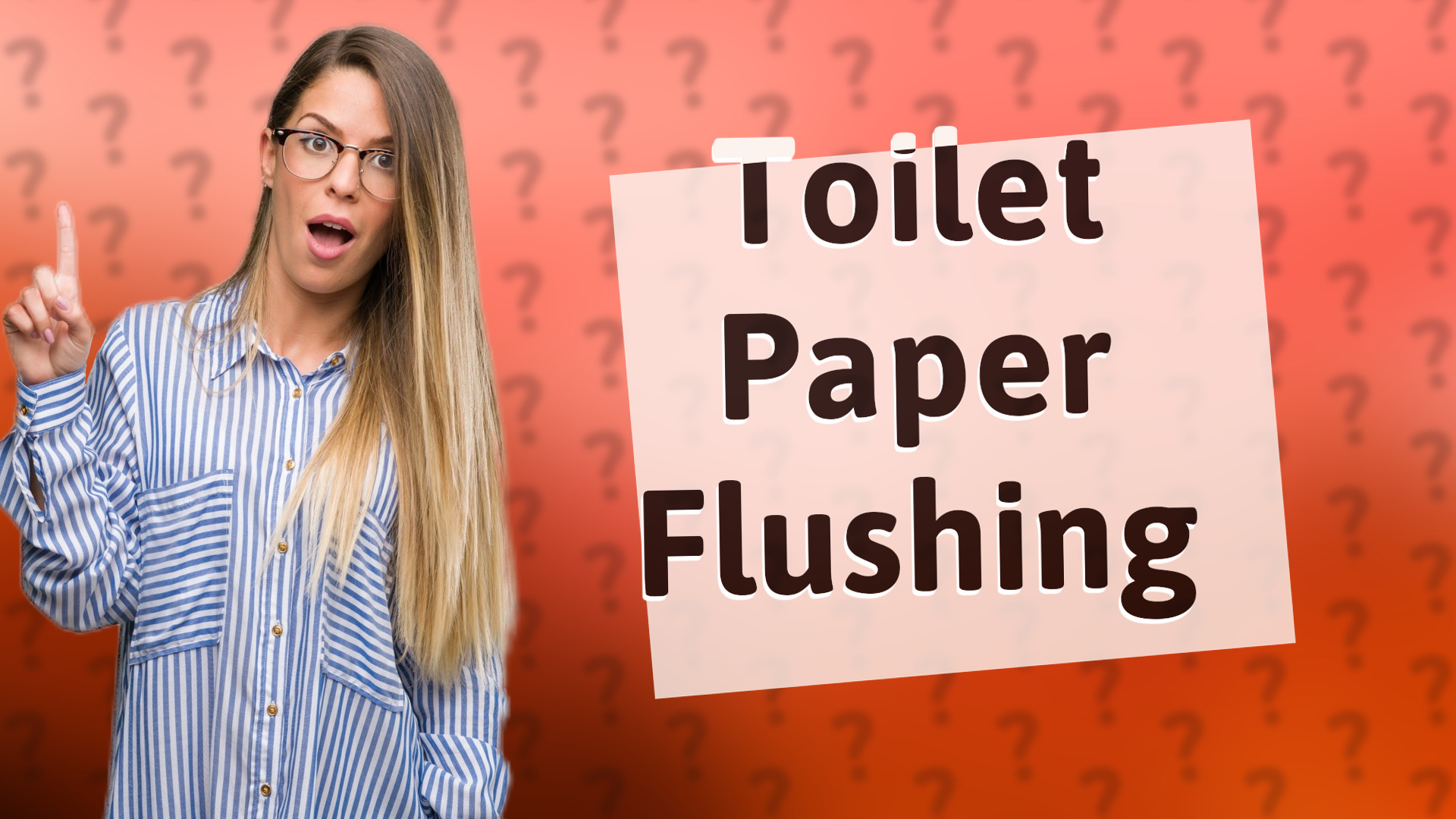 Toilet Paper Flushing