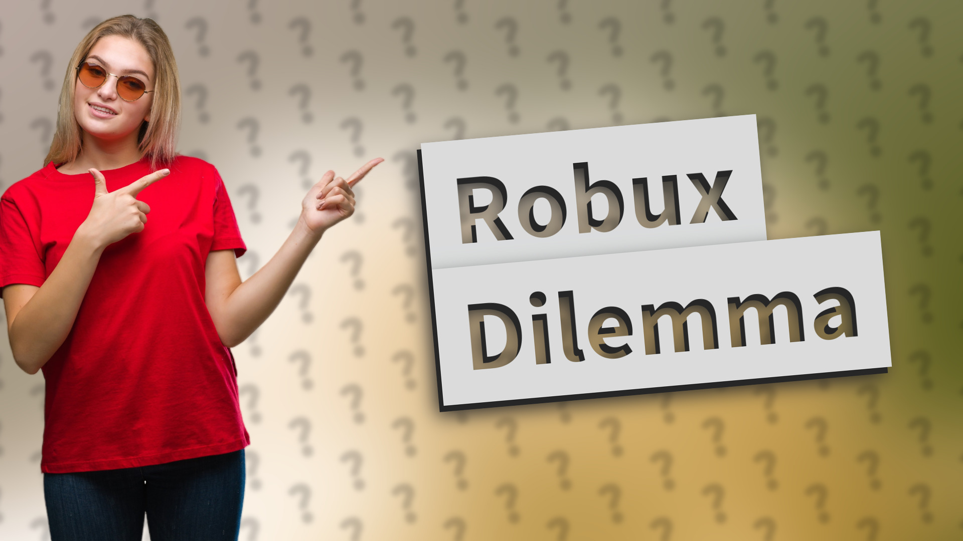 Robux Dilemma