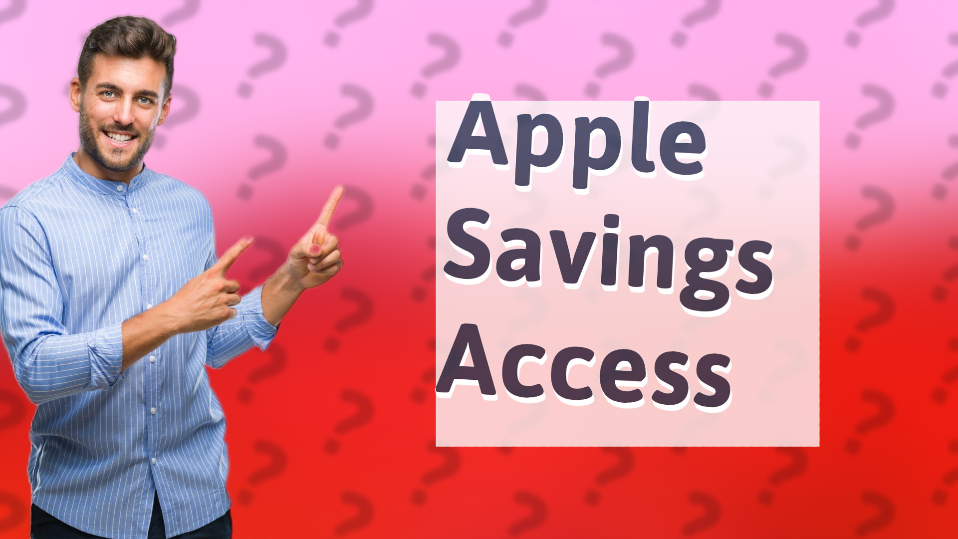 Apple Savings Access