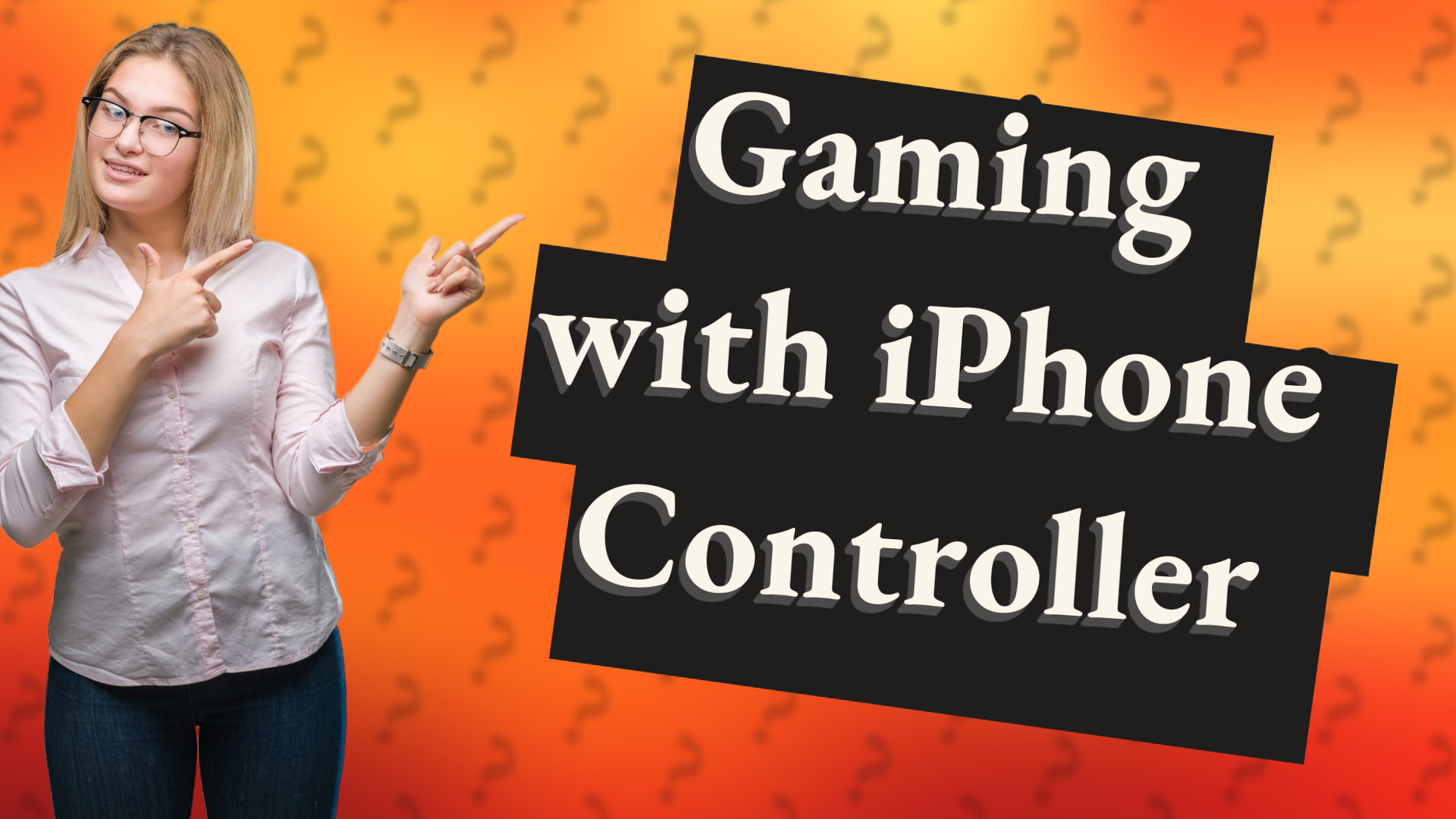 Gaming with iPhone Controller