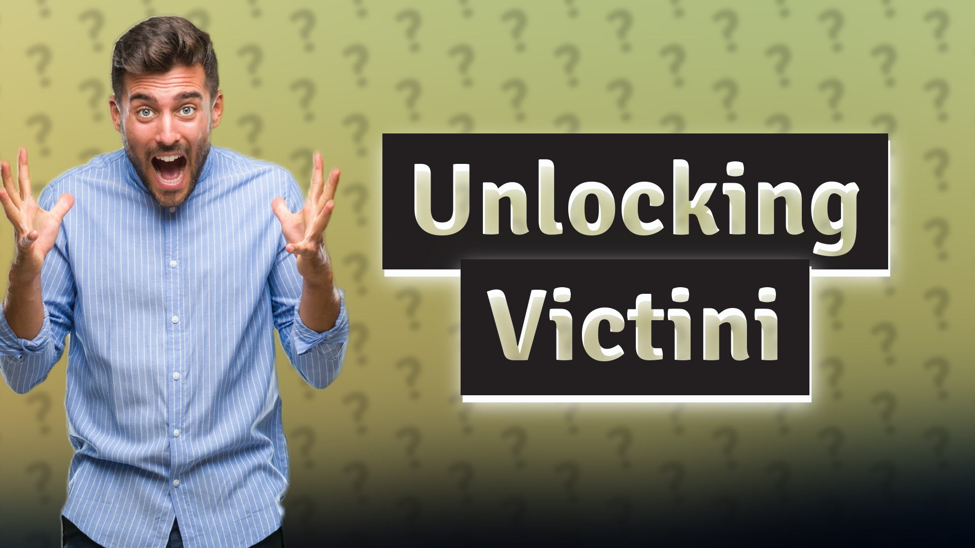 Unlocking Victini