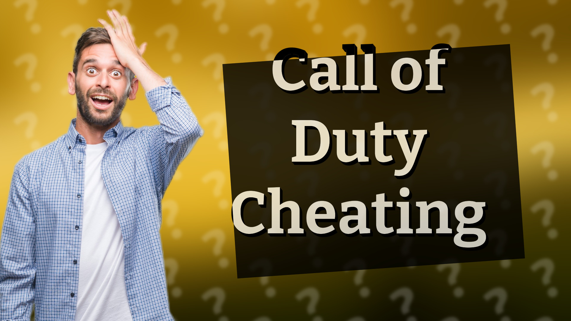 Call of Duty Cheating